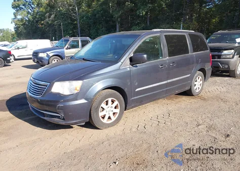 2013 Chrysler Town & Country Touring из США, поврежденный, VIN 2C4RC1BG5DR657824